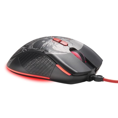 Mysz gamingowa przewodowa LED 7200 DPI Subsonic Iron Maiden