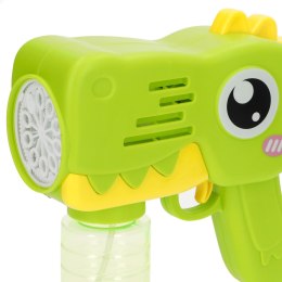 Pistolet do baniek mydlanych Krokodyl zabawki dla dzieci maszynka do baniek