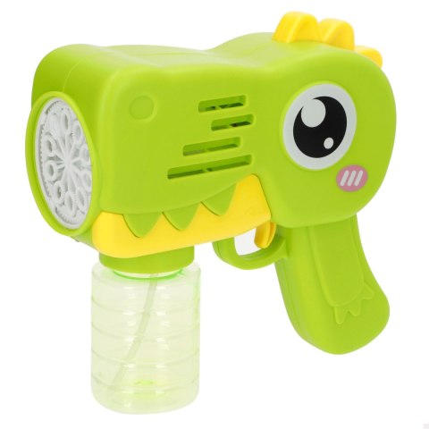 Pistolet do baniek mydlanych Krokodyl zabawki dla dzieci maszynka do baniek