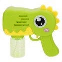 Pistolet do baniek mydlanych Krokodyl zabawki dla dzieci maszynka do baniek
