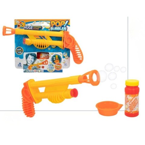 Pistolet do baniek mydlanych POP BUBBLER zabawka dla dzieci 118ml