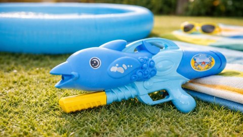 Pistolet na wodę delfin Aqua World dla dzieci zabawkowy pistolet na plaże