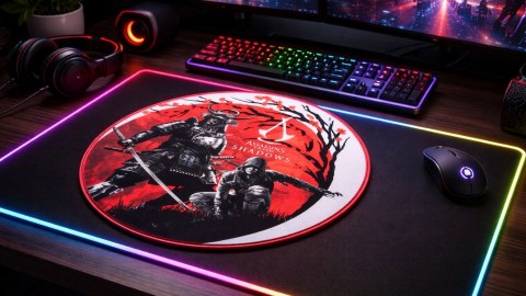 Podkładka pod mysz Assassin's Creed duża 30 cm gamingowa antypoślizgowa
