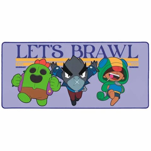 Podkładka pod mysz Brawl Stars Let's Brawl gamingowa dla graczy 90x40cm XXL