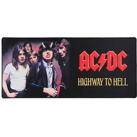 Podkładka pod mysz na biurko AC/DC gamingowa rockowa 90×40 cm XXL