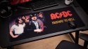 Podkładka pod mysz na biurko AC/DC gamingowa rockowa 90×40 cm XXL