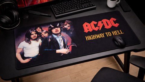Podkładka pod mysz na biurko AC/DC gamingowa rockowa 90×40 cm XXL