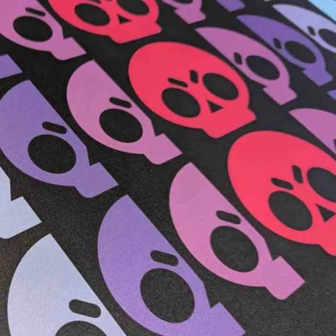 Podkładka pod mysz na biurko Brawl Stars Skull Repeater dla graczy XXL