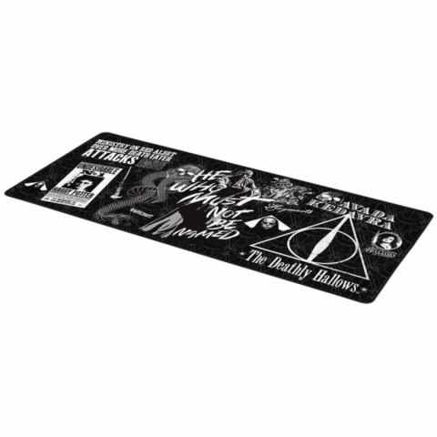 Podkładka pod mysz na biurko XXL Harry Potter Voldemort Insygnia 90×40 cm