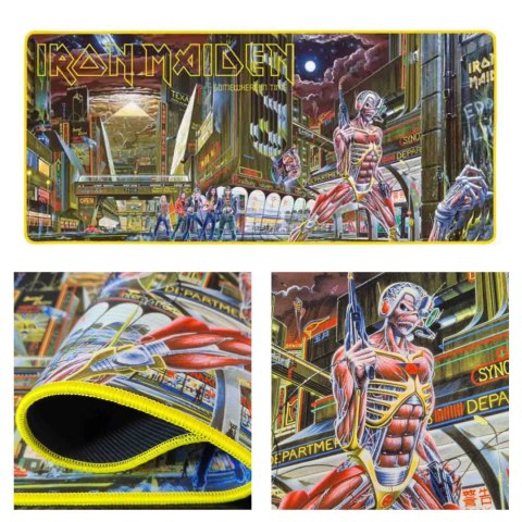 Podkładka pod mysz na biurko XXL Iron Maiden Somewhere in Time 90×40 cm