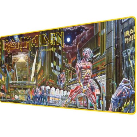 Podkładka pod mysz na biurko XXL Iron Maiden Somewhere in Time 90×40 cm