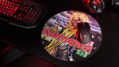 Podkładka pod mysz okrągła 30 cm Subsonic Iron Maiden
