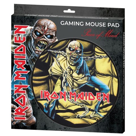 Podkładka pod mysz okrągła 30 cm Subsonic Iron Maiden