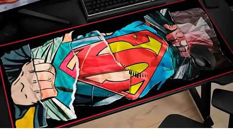 Podkładka pod myszkę na biurko Superman DC Comics 90×40 gamingowa duża XXL