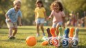 Zestaw do kręgli dla dzieci FUN AREA gra zręcznościowa kręgle plastikowe