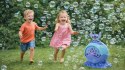 Bańki ze Stitch'em - maszynka do baniek mydlanych Disney Stich + płyn