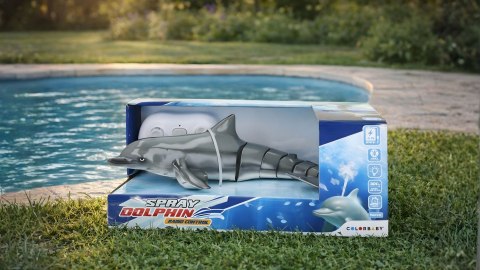 Delfin zdalnie sterowany (aka łódka) RC 2.4 GHz Spray Dolphin światła LED