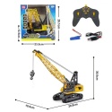 Dźwig zdalnie sterowany RC 2.4 GHz na akumulator obrót 360° LED z pilotem