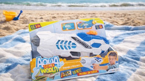 ELEKTRYCZNY PISTOLET NA WODĘ DLA DZIECI AQUA WORLD LED AUTOMATYCZNY 32CM