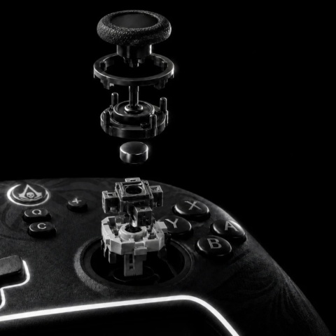 Kontroler Gamingowy Assassin's Creed Black Flag Hall Effect RGB