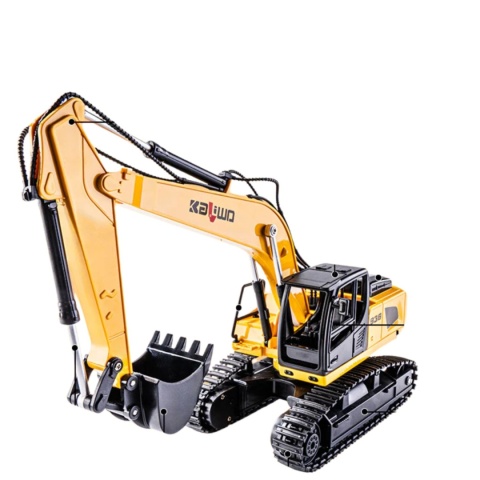 Koparka zdalnie sterowana RC 1:24 2.4 GHz 9CH obrót 360° LED z pilotem