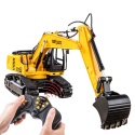 Koparka zdalnie sterowana RC 1:24 2.4 GHz 9CH obrót 360° LED z pilotem