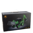 Koparka zdalnie sterowana RC SPYCHACZ 2.4 GHz 9CH podwójne ramie 1:14
