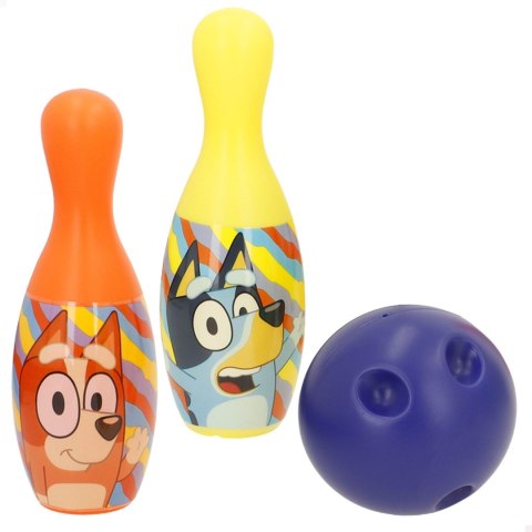 Kręgle dla dzieci Bluey - zestaw bowling 6 kręgli + piłka
