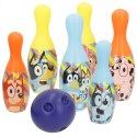 Kręgle dla dzieci Bluey - zestaw bowling 6 kręgli + piłka