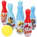 Kręgle zestaw dla dzieci Psi Patrol PAW PATROL - bowling 6 kręgli + piłka