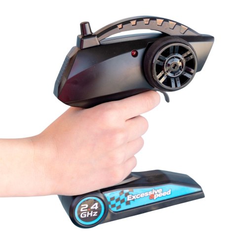 ŁÓDŹ POLICYJNA RC PATROL 2.4GHz 36CM SZYBKA MOTORÓWKA ZDALNIE STEROWANA