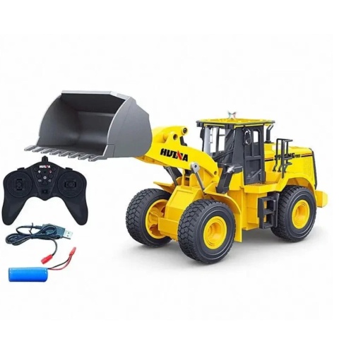 Ładowarka zdalnie sterowana RC 1:16 koparka HUINA 1552 2.4 GHz na pilot