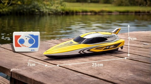 Łódź zdalnie sterowana RC 2.4GHz Racing Boat motorówka sportowa 2 śruby