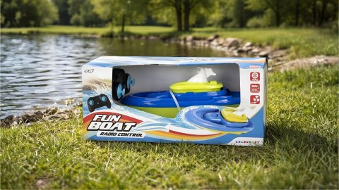 Łódź zdalnie sterowana RC 2.4GHz motorówka FUN BOAT z pilotem