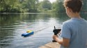 Łódź zdalnie sterowana motorówka łódka RC 2.4GHz Racing Boat z akumulatorem