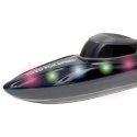 Łódź zdalnie sterowana motorówka wyścigowa RC 360° 2.4 GHz LED Racing Boat