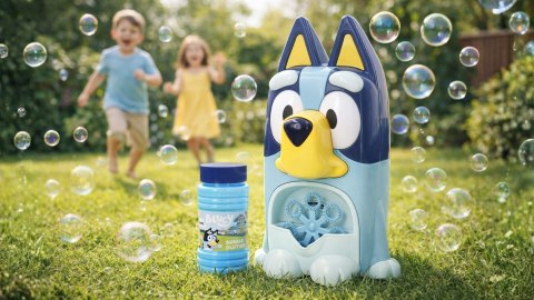 Maszynka do baniek mydlanych Bluey automatyczna 118 ml