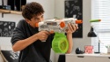 PISTOLET BLASTER HIP SHOT ENDLESS STRIKER 40 STRZAŁEK ZASIĘG 23M 8+