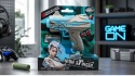 PISTOLET IRON STINGER HIP SHOT NIEBIESKI 6 STRZAŁEK PIANKOWYCH 8+