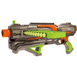 PISTOLET NA STRZAŁKI HIP SHOT SHUFFLE BLASTER 24 SZT ZASIĘG 23 M 8+