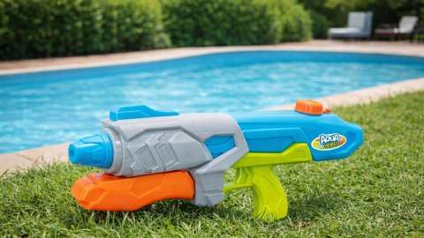 PISTOLET NA WODĘ AQUA WORLD zabawkowy dla dzieci DUŻY ZBIORNIK 950 ml