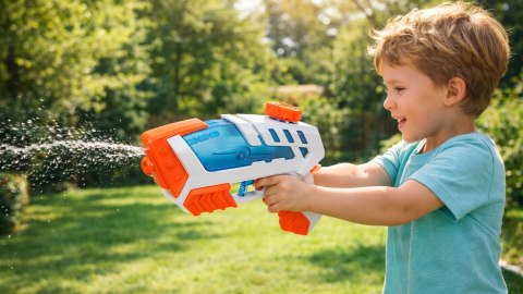 PISTOLET NA WODĘ DLA DZIECI ZESTAW 3 SZT AQUA WORLD STRZELANKA WODNA