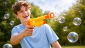 Pistolet do baniek mydlanych POP BUBBLER zabawka dla dzieci 118ml