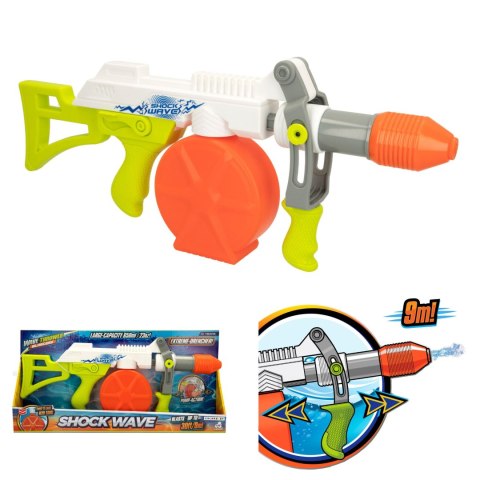 Pistolet na wodę SHOCK WAVE 650 ml duży zasięg pompka dla dzieci