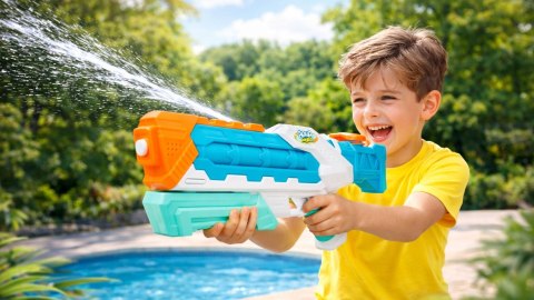 Pistolet na wodę dla dzieci Aqua World duży zbiornik
