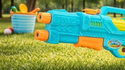Pistolet na wodę dla dzieci Color Baby podwójny strumień zbiornik 220ml