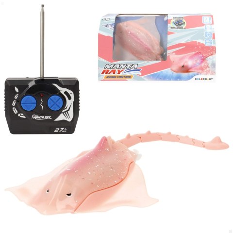 Płaszczka zdalnie sterowana RC 2.4GHz Manta Ray zabawka do wody LED