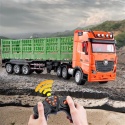 Samochód ciężarowy zdalnie sterowany TIR RC 1:18 2.4 GHz efektami LED dźwięk