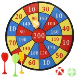 Tarcza do darta Fun Area 36cm - rzutki na rzepy zabawka dla dzieci (zestaw)