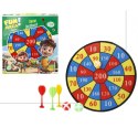 Tarcza do darta Fun Area 36cm - rzutki na rzepy zabawka dla dzieci (zestaw)